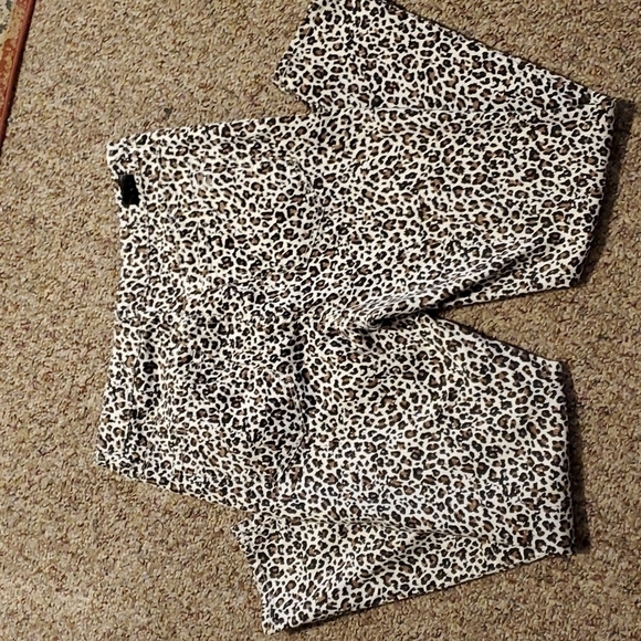 Seven7 High Rise Skinny Animal Print Denim Jeans Sz 12 - Picture 6 of 7
